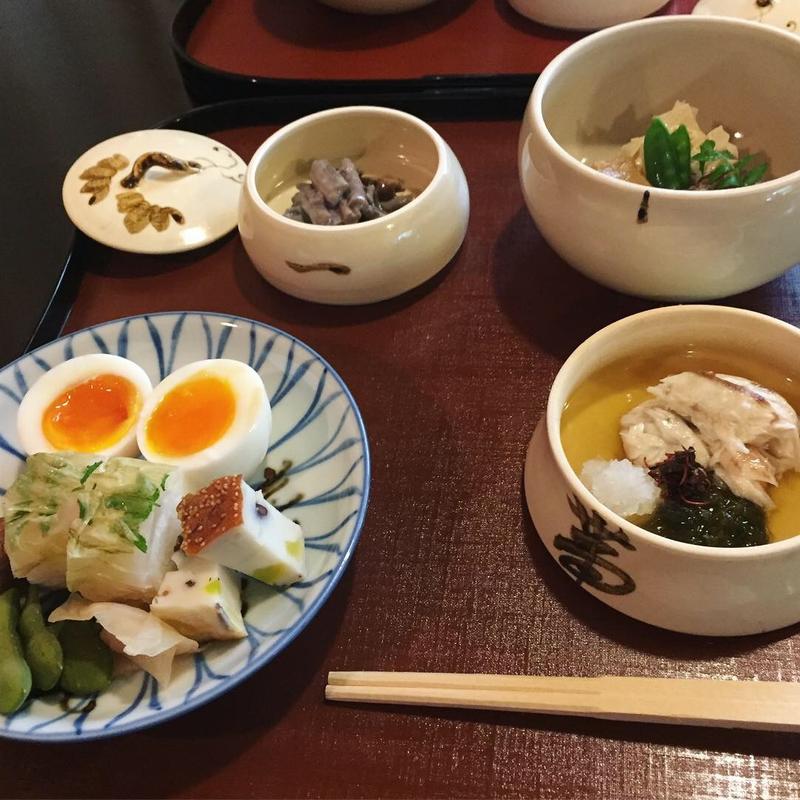 朝がゆ(瓢亭 本店 （ひょうてい）)