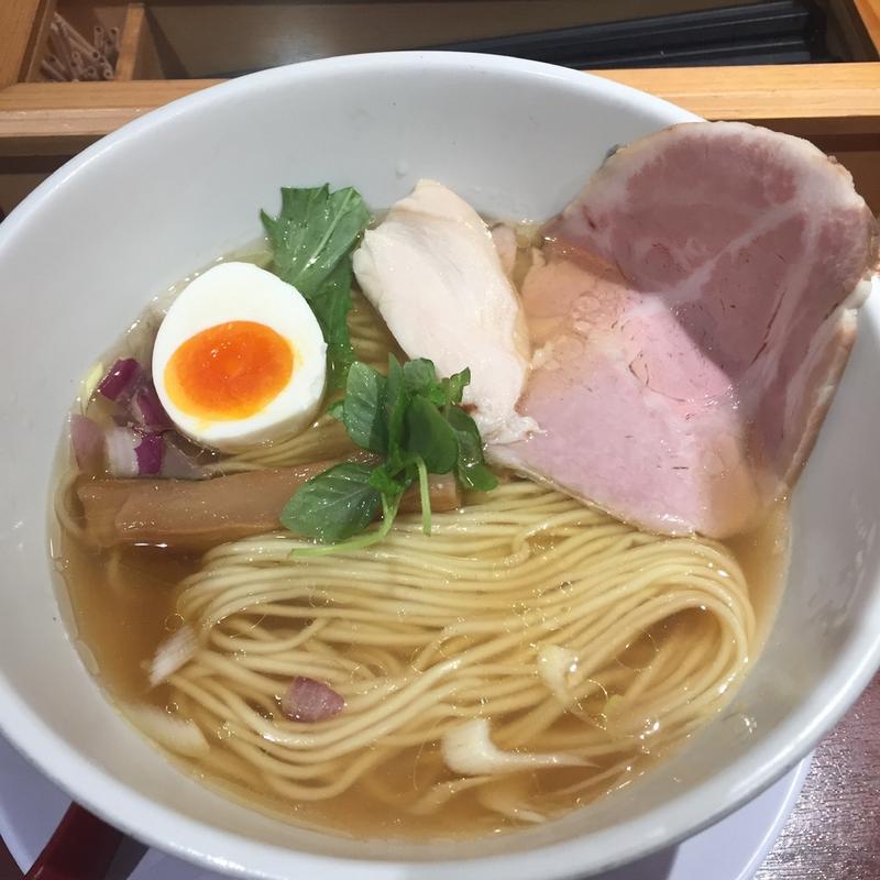 京鴨とノドグロ煮干しそば(拳ラーメン )