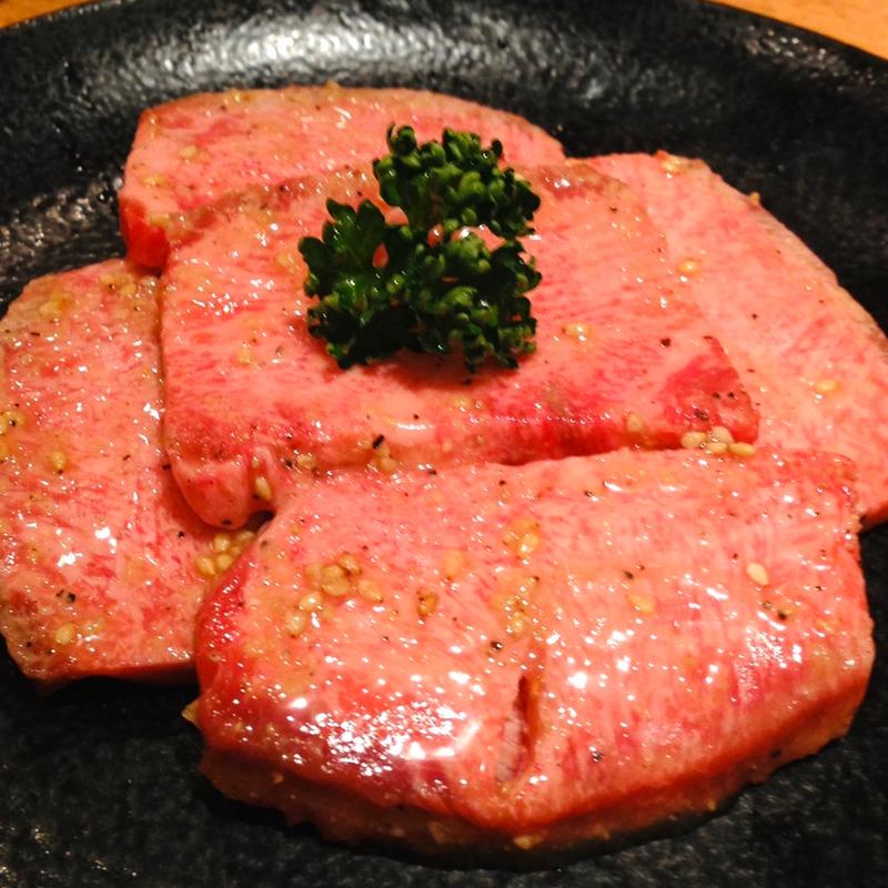 特上タン塩(焼肉問屋牛蔵)