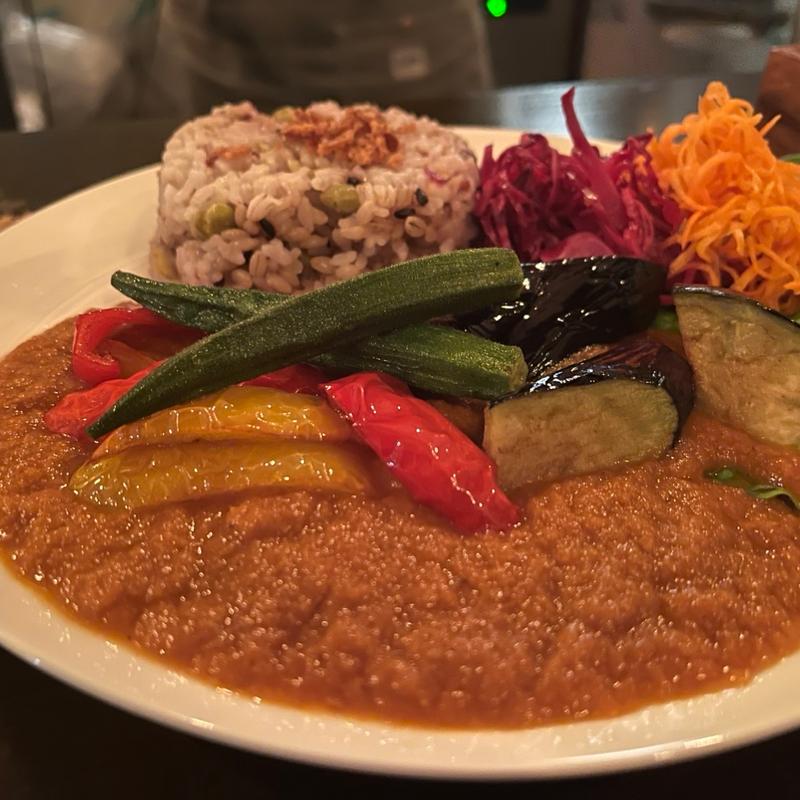 野菜カレー(Low Alcoholic Cafe MARUKU)