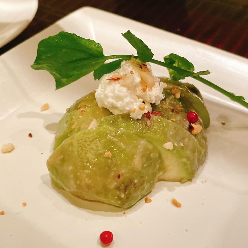 アボカドの味噌漬け(男前料理と五島列島直送の魚　神保町 無花果ichijiku )