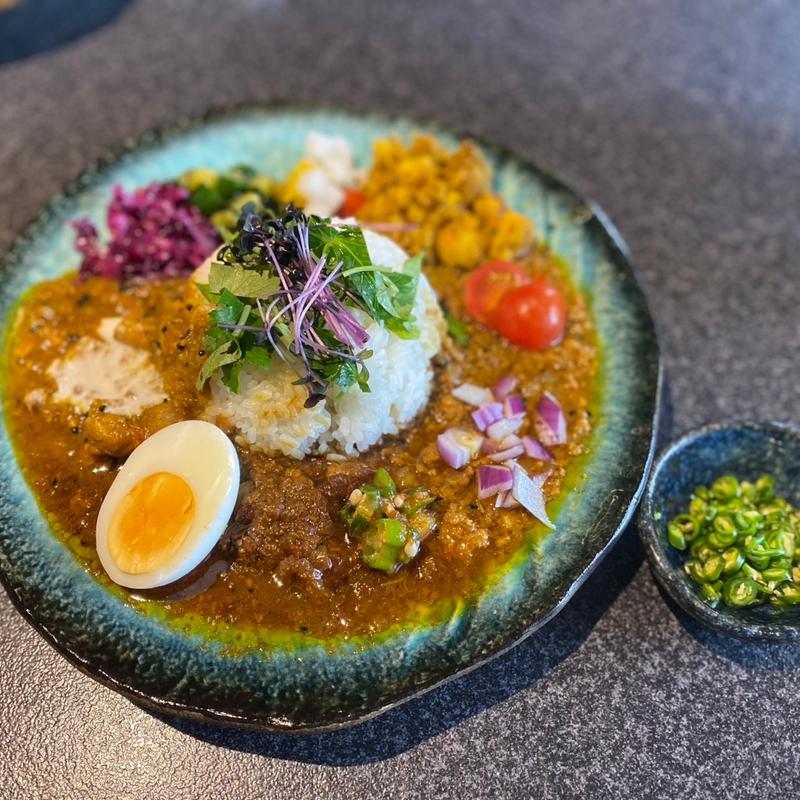 3種愛盛り(スパイスカレー高丸)