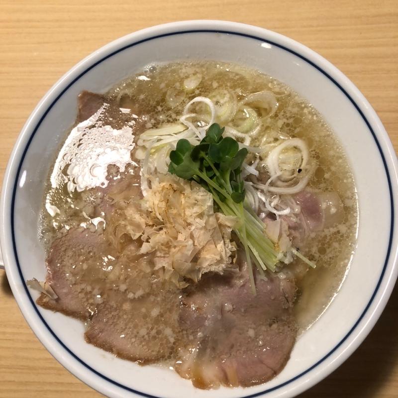 塩ラーメン(らーめん鱗　京都三条店)