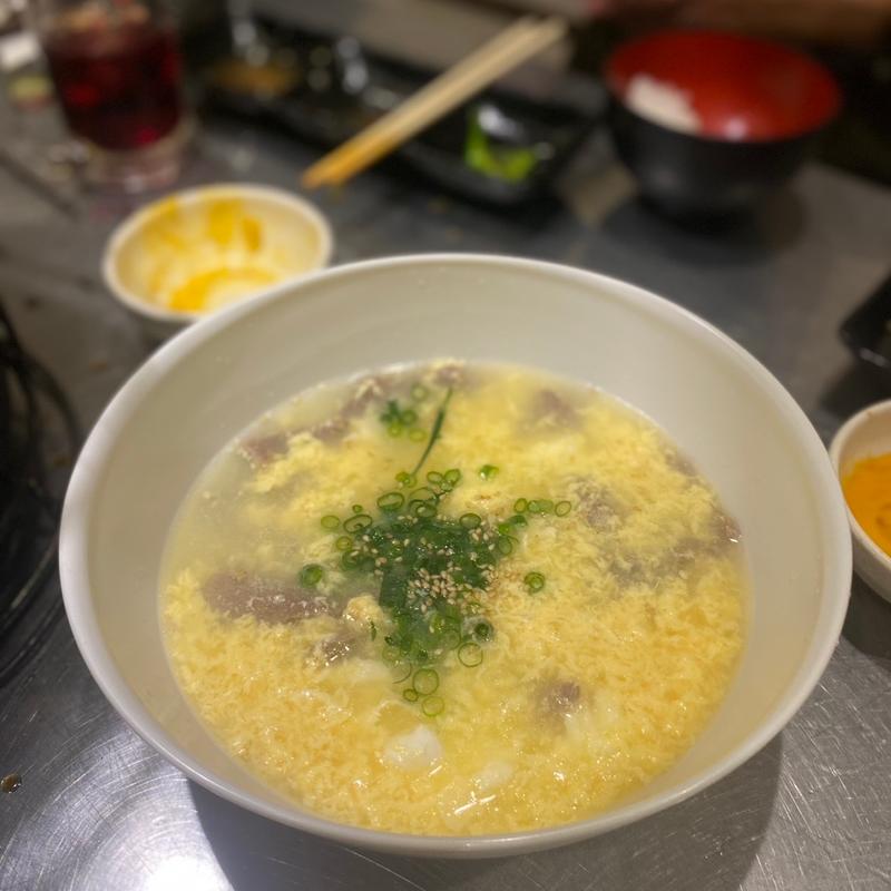 和牛たまごスープ(ヒロミヤ 3号店)