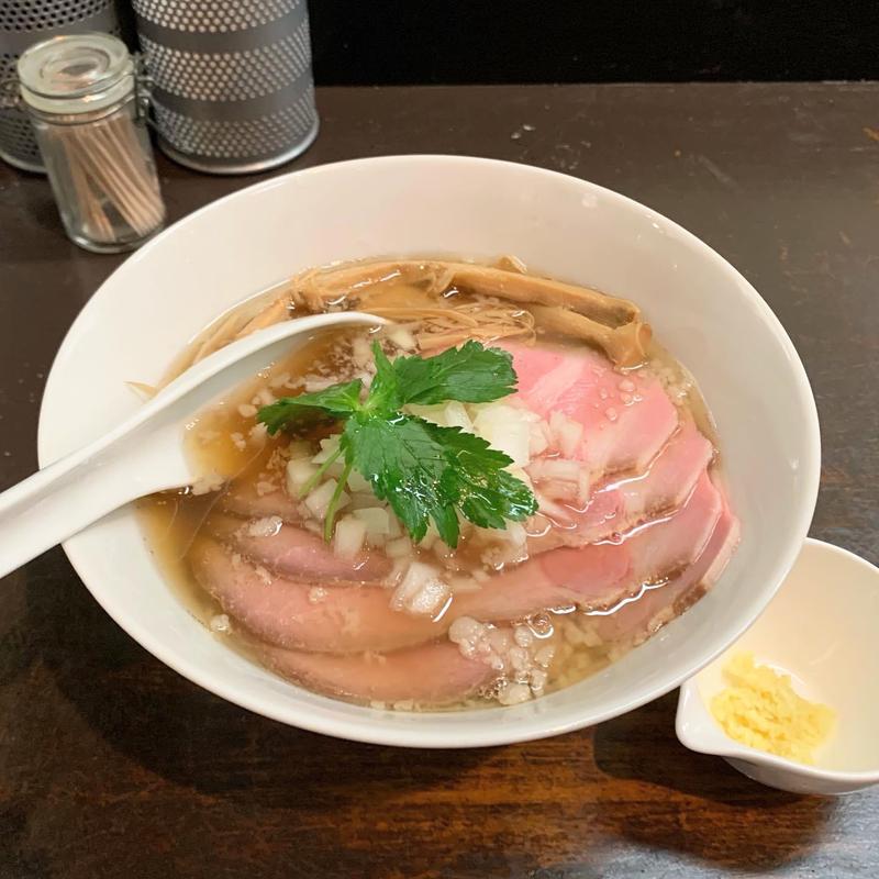 焼豚煮干蕎麦(神保町 黒須)