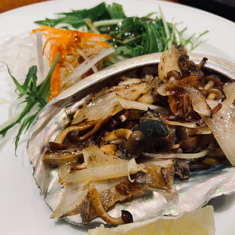 鮑バター(三府鮨 阪急茨木店)