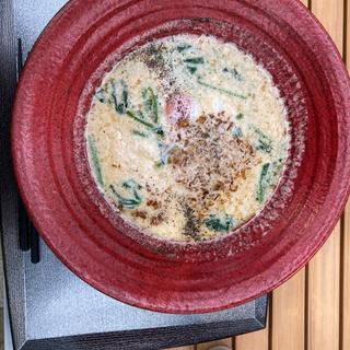 丹那牛乳のカルボ麺(黄金トマトのカル麺 三島スカイウォーク店)