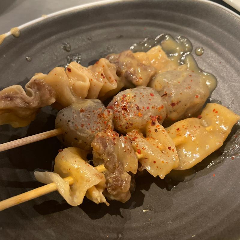 牛すじどて(魚の店 オカモ倶楽部)