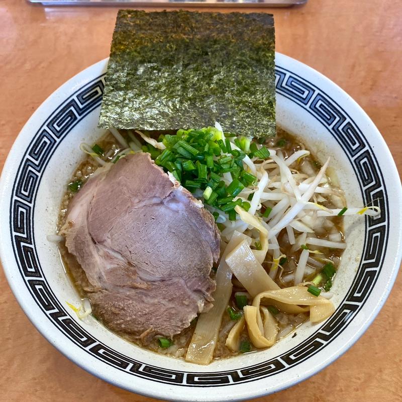 こってり魚介とんこつらーめん(ら〜めん仁喜)