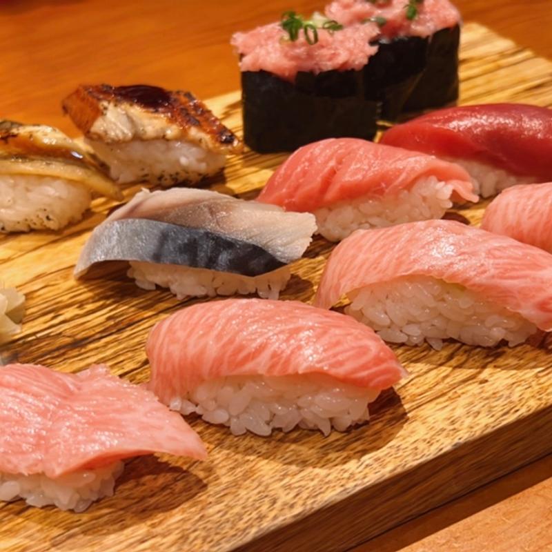 本まぐろ大とろ(板前寿司 甲府店)