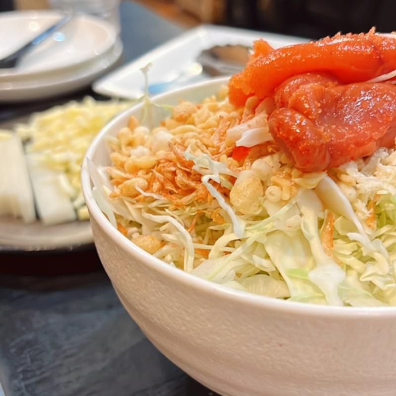 明太もちチーズもんじゃ 大盛り(やきやき亭)