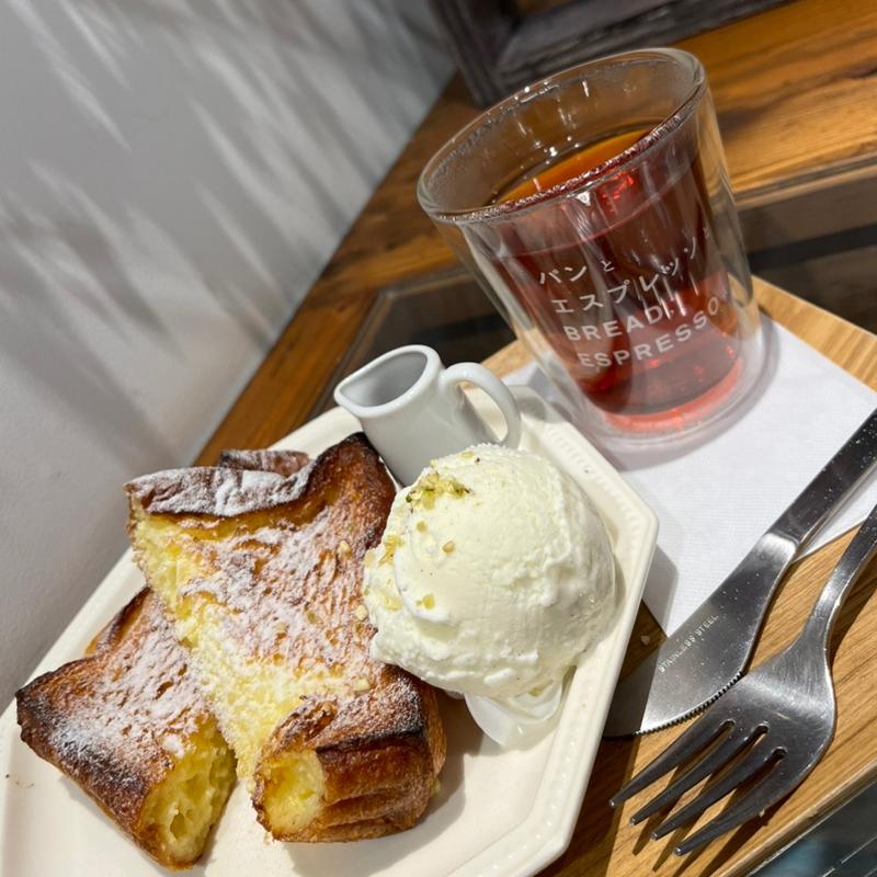フレンチトースト(パンとエスプレッソとTAKANAWA GATEWAY)
