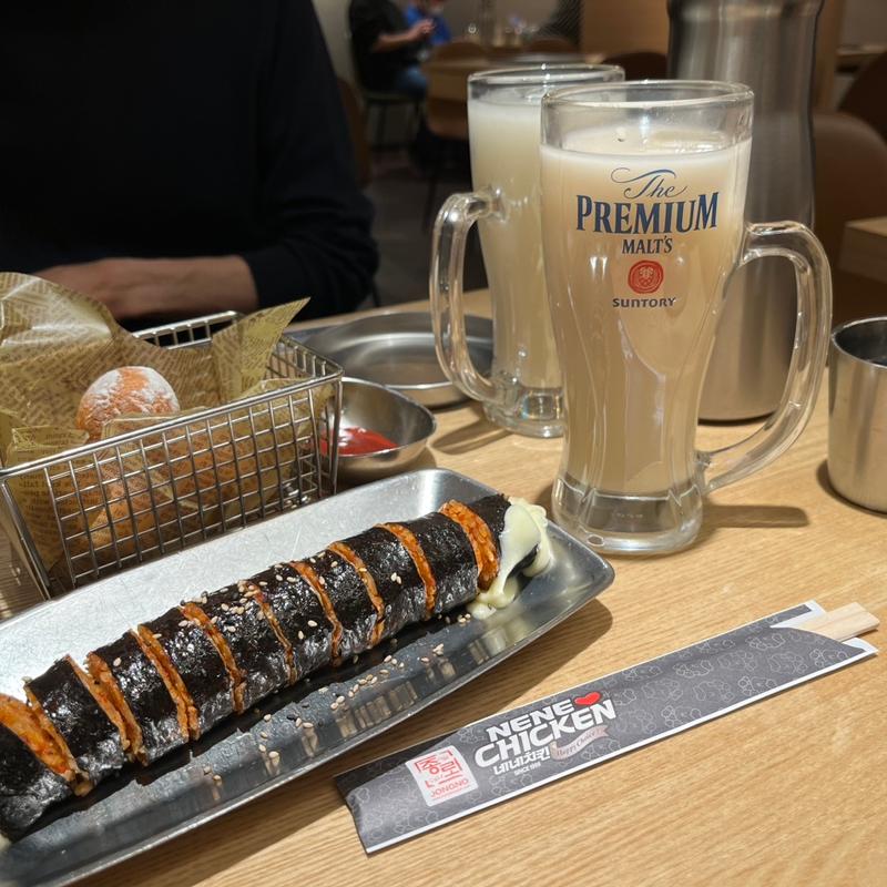 チーズキンパ(NENE CHICKEN＆ジョンノハットグ 光が丘IMA店)