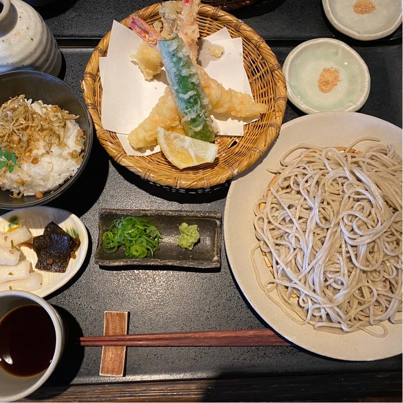 天ざる膳(嵐山 よしむら)