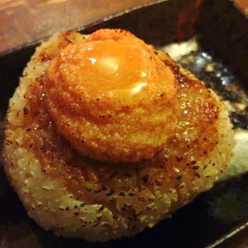 炙り明太子バター焼おにぎり(わとわ )