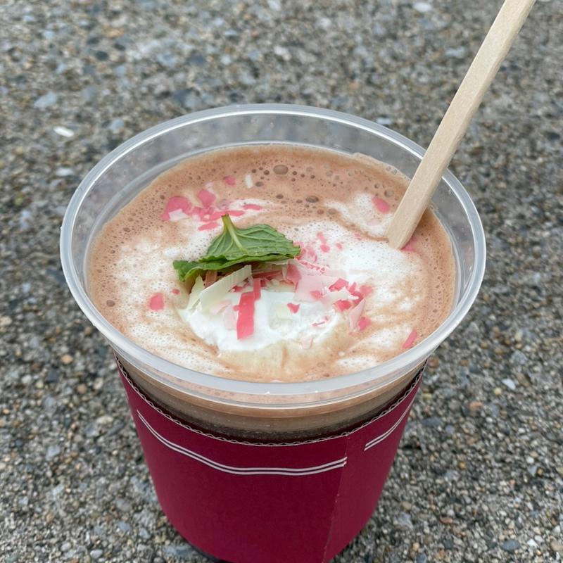 ホットカクテル(ブランデー&ココア)(ハドソンリバー・ハーベスト)