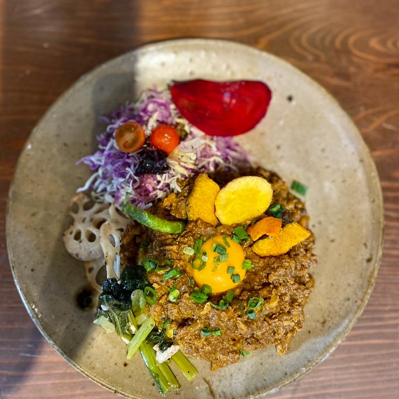 (カレー屋さんかく)