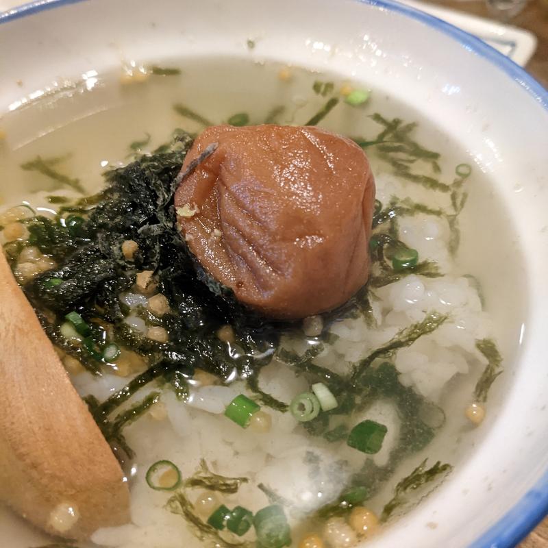 お茶漬け うめ(泥亀 （ドロガメ）)