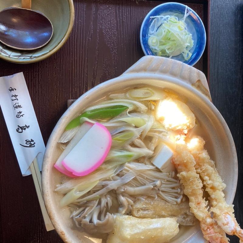 鍋焼きうどんデラックス(手打道場 高砂 )