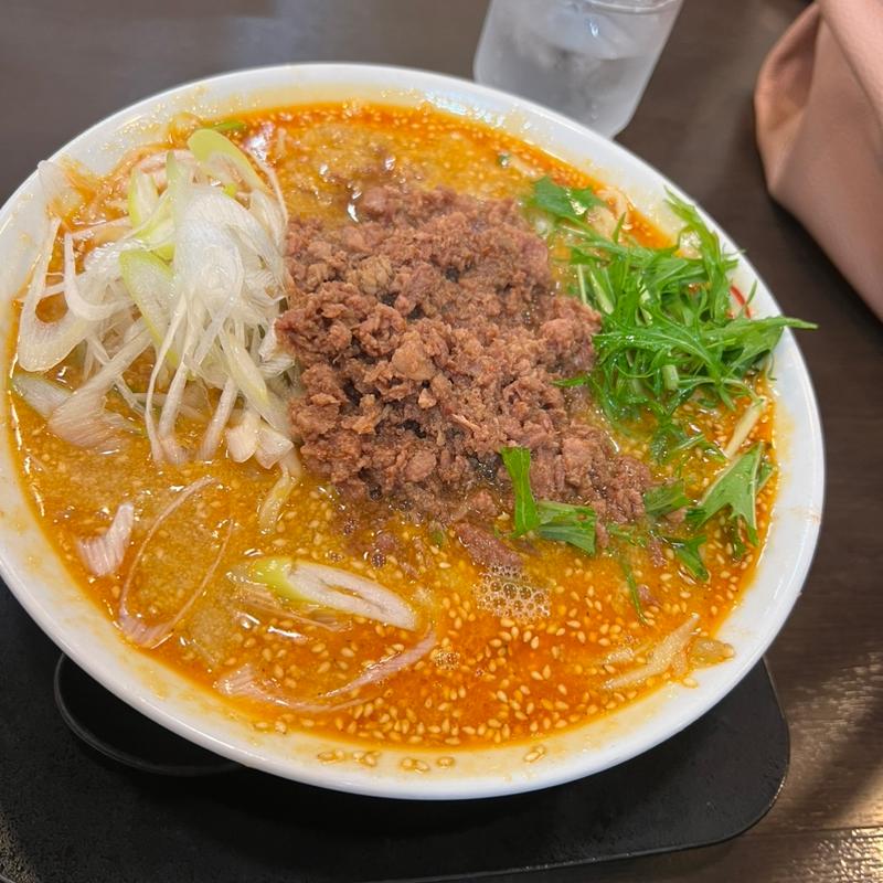 坦々麺(手打ち麺処 暁天)