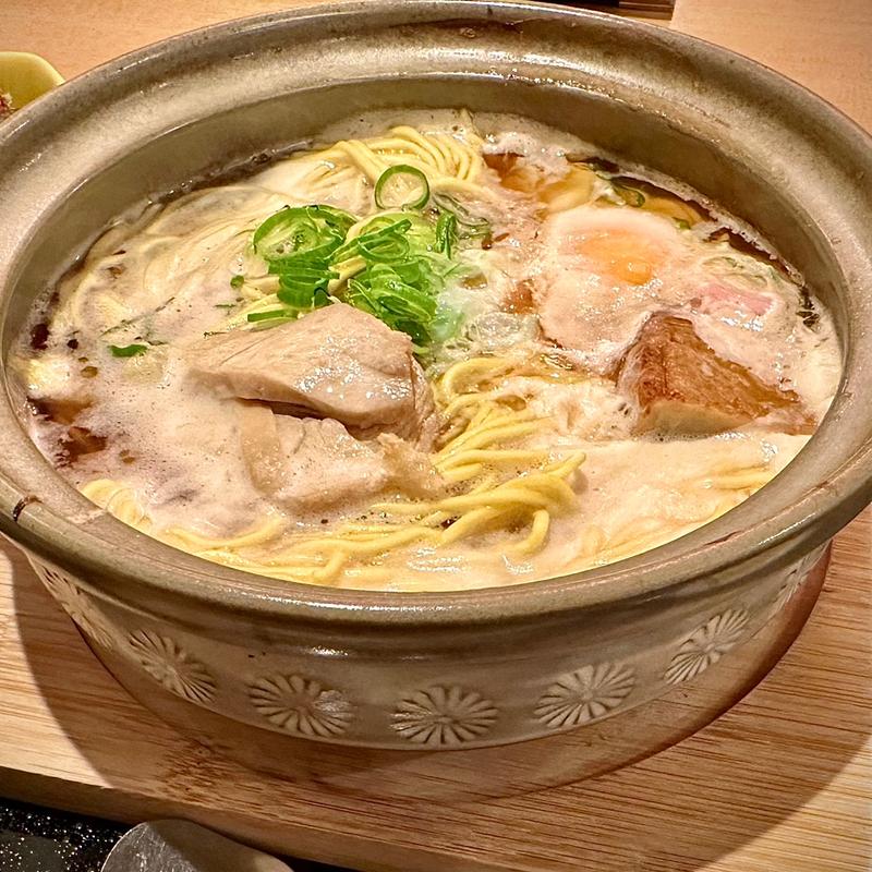 鍋焼きラーメン(TOSA DINING おきゃく)
