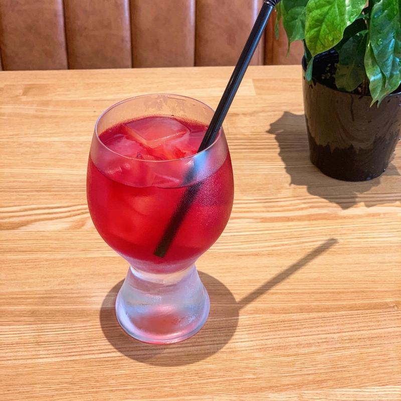 iceオレンジハーブリフレッシャーtea(5 waters cafe)