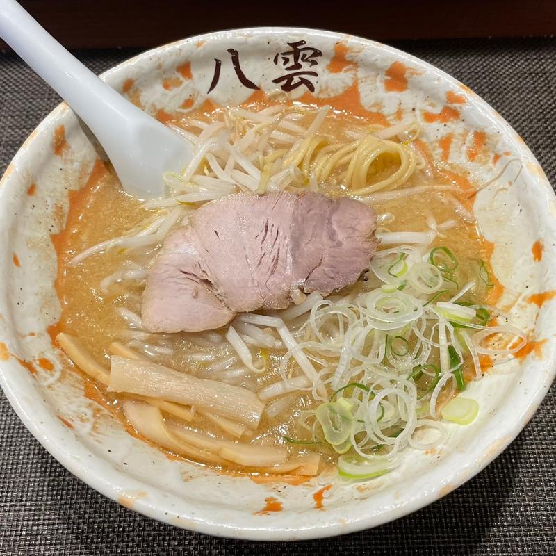 味噌ラーメン(麺匠 八雲 大和店)