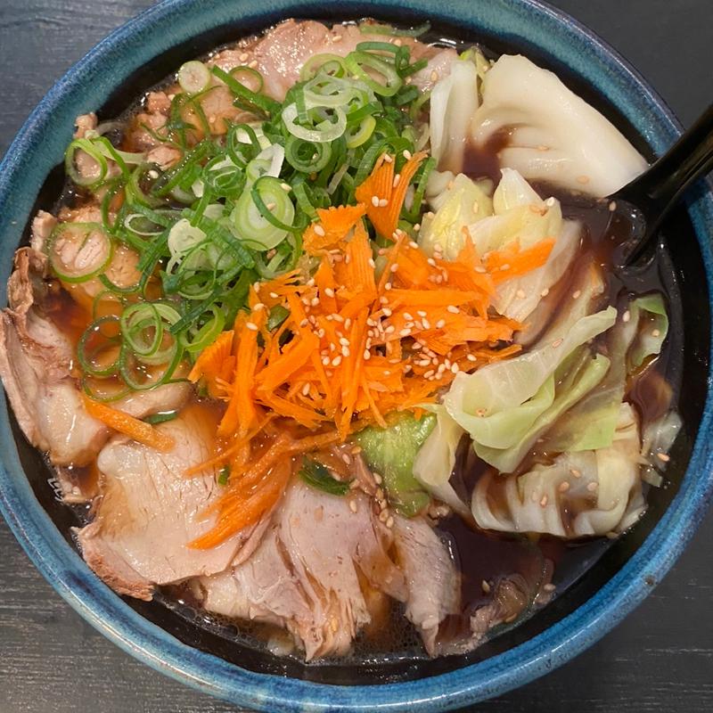 ラーメン並　黒しょうゆ(京都翔龍)