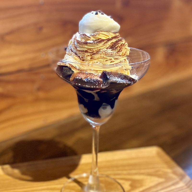大人のティラミスパフェ(キャラメルハウス 八ヶ岳)
