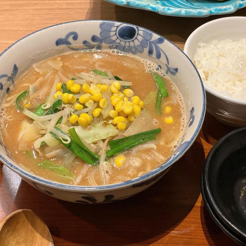 北海道味噌ラーメン(北海道バル 海 東京駅グランルーフ店)