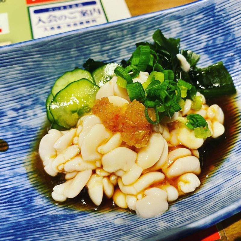 白子ポン酢(北海道バル 海 東京駅グランルーフ店)
