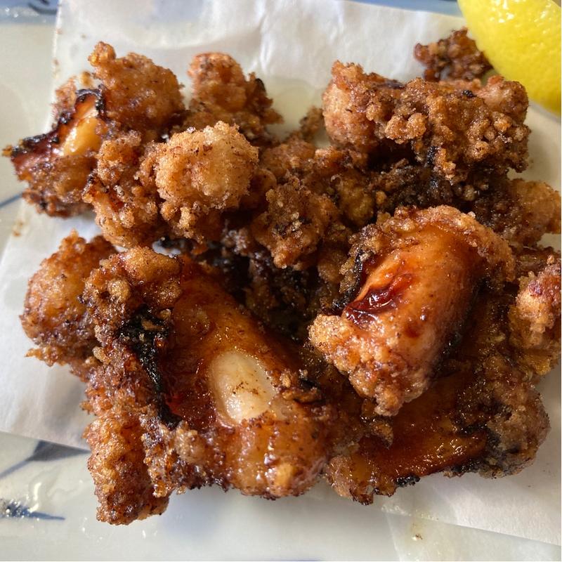 いか下足唐揚げ(寿司吉 )