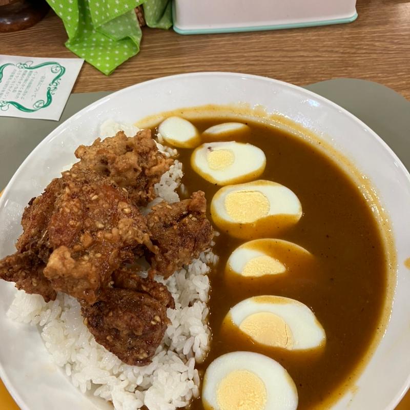 胡麻ザンギカレー（日替わり）(カリーハウス コロンボ )