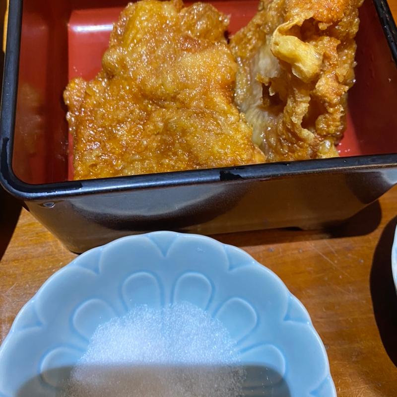 鶏皮の唐揚げ(天津飯専門店 てん)
