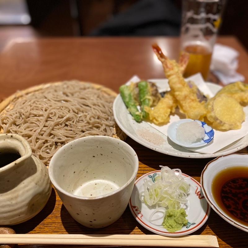 天ざる蕎麦(手打ち蕎麦　山がた )