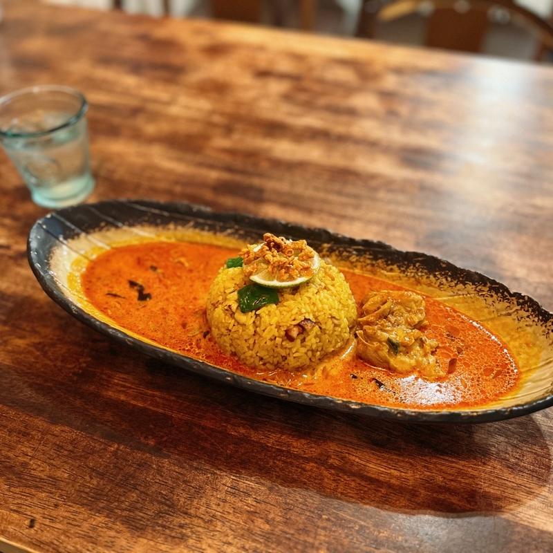 鴨&チキン ドライカリー(3辛)(イスルランカ)