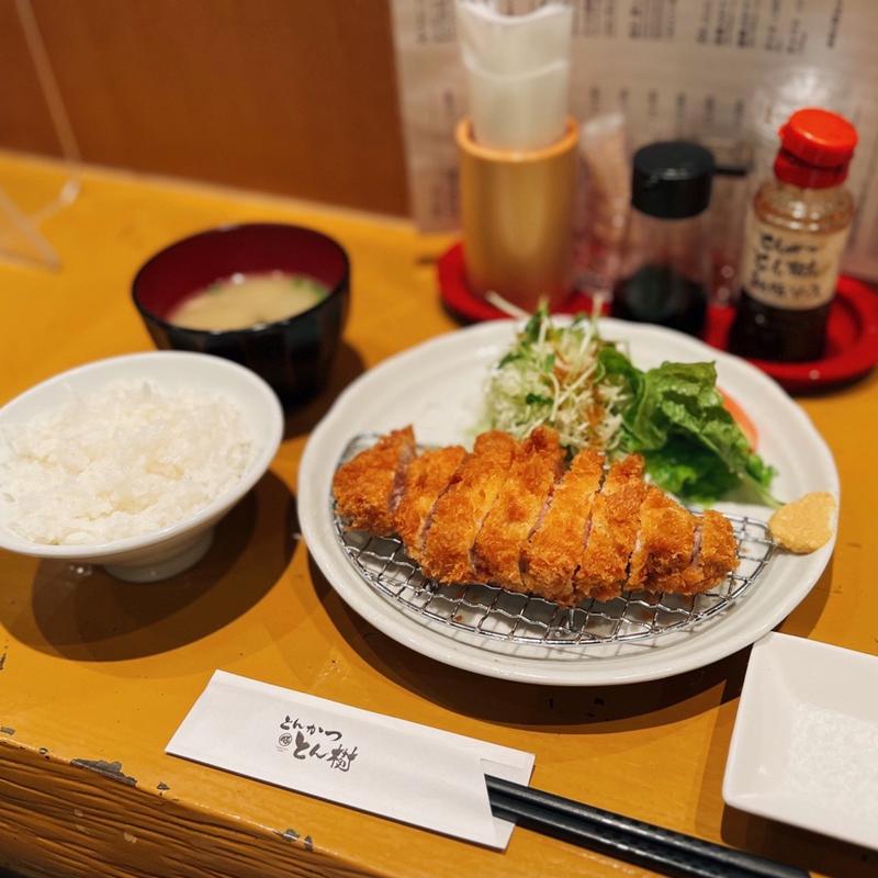 ロースカツ定食(とん樹)