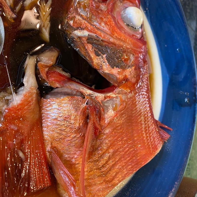 金目鯛の煮付け定食(魚処にしけん )