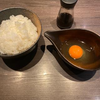 名古屋コーチンの卵かけごはん(支那そばや本店 )