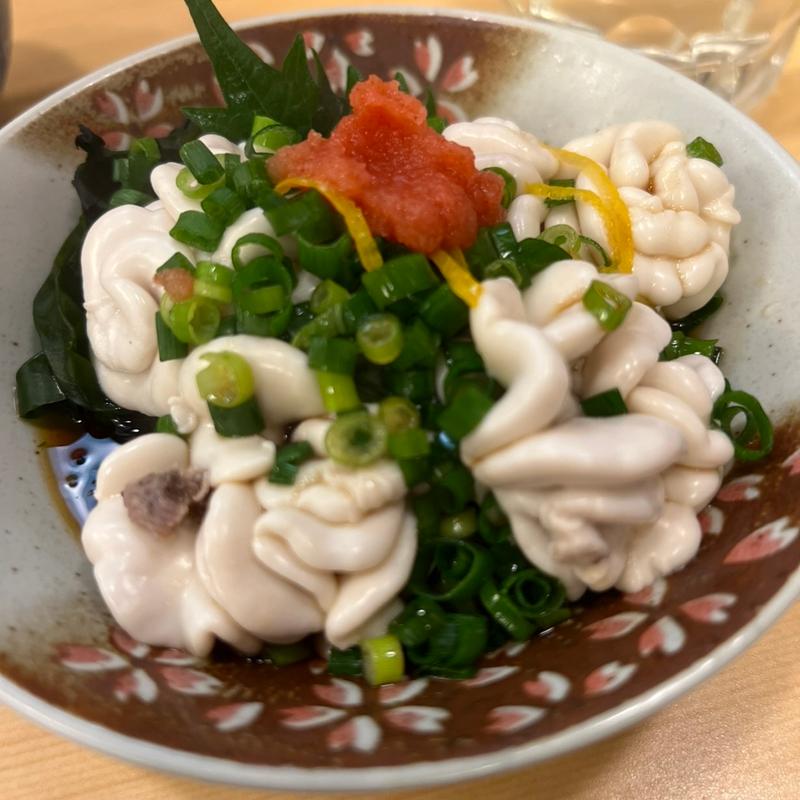 本白子ポン酢(鳥たけ)