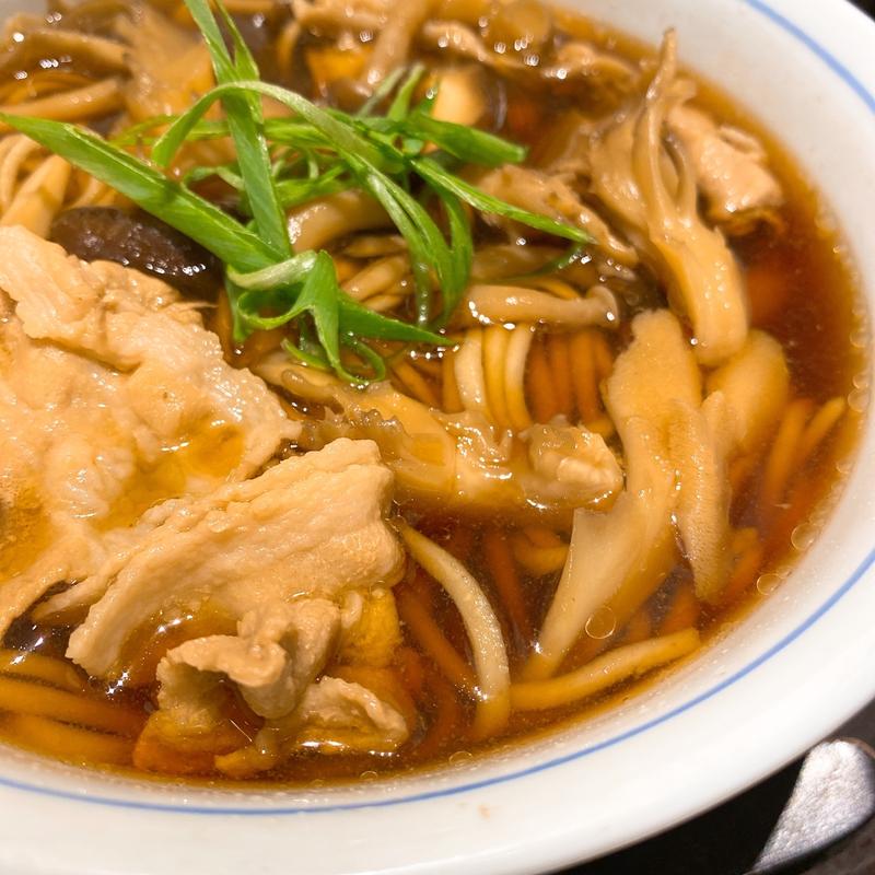 【季節限定】三種茸の肉そば(吉祥庵 ららぽーと豊洲店)