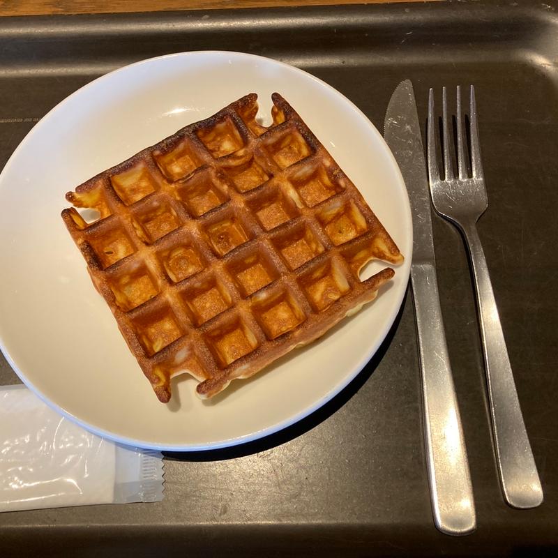 アメリカンワッフル(スターバックス コーヒー 仙台六丁の目店)