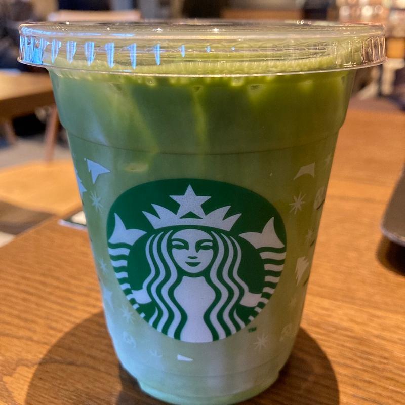 ダブル抹茶ティーラテ　Tall(スターバックス コーヒー 仙台六丁の目店)