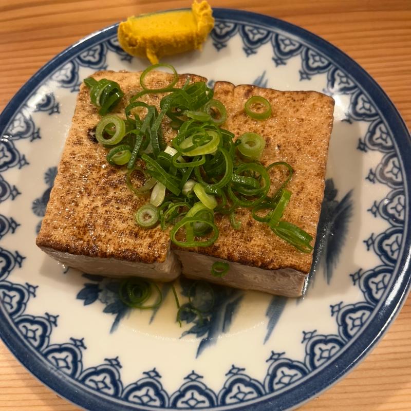 おでん　焼き豆腐(大衆スタンド パーラ―しば田)