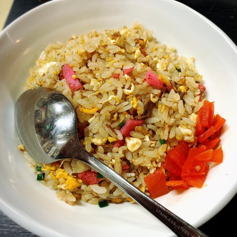 少なめ焼きめし(満月食堂)