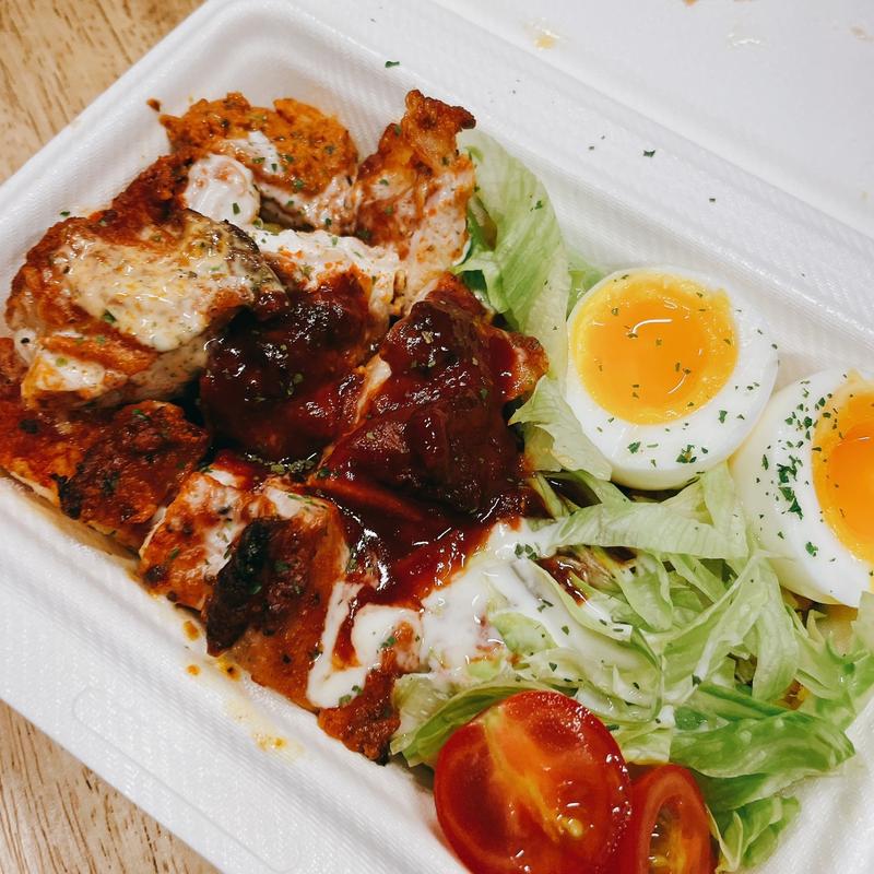 チキンオーバーライス(NY屋台メシ!!チキンオーバーライス 神楽坂店)