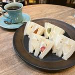 フルーツサンドセット(市川屋ブレンド)(市川屋珈琲)