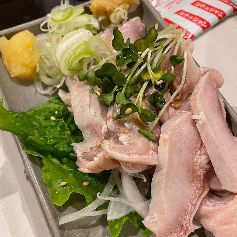 ガツ刺し(炭火焼しちりん 北松戸駅前店 )