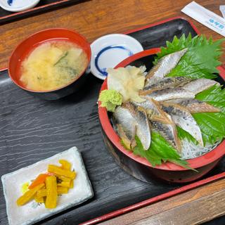 イワシづけ丼(漁師料理の店ばんや)
