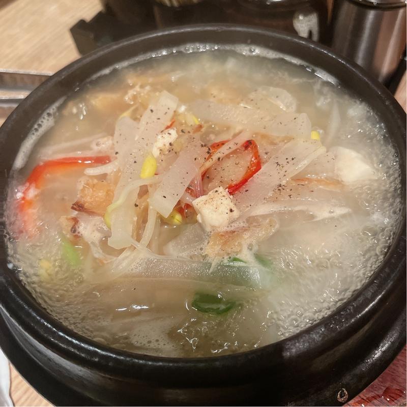 干しタラスープ(青松)